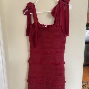 Buddylove Burgandy Laura Dress
